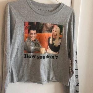 “Friends” graphic long sleeve shirt